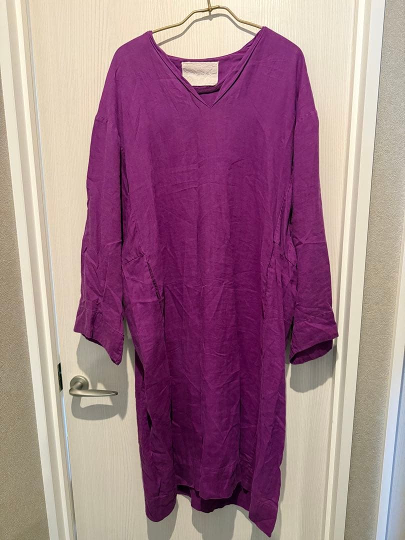 mylan 長袖ワンピース　パープル
