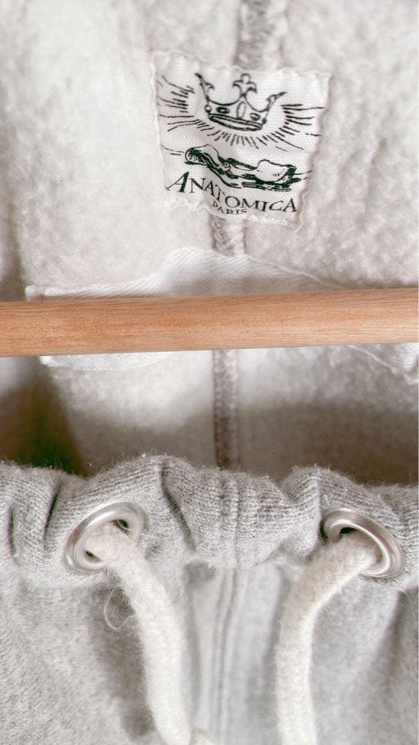 ANATOMICAアナトミカ　プルオーバーパーカー　セットアップ