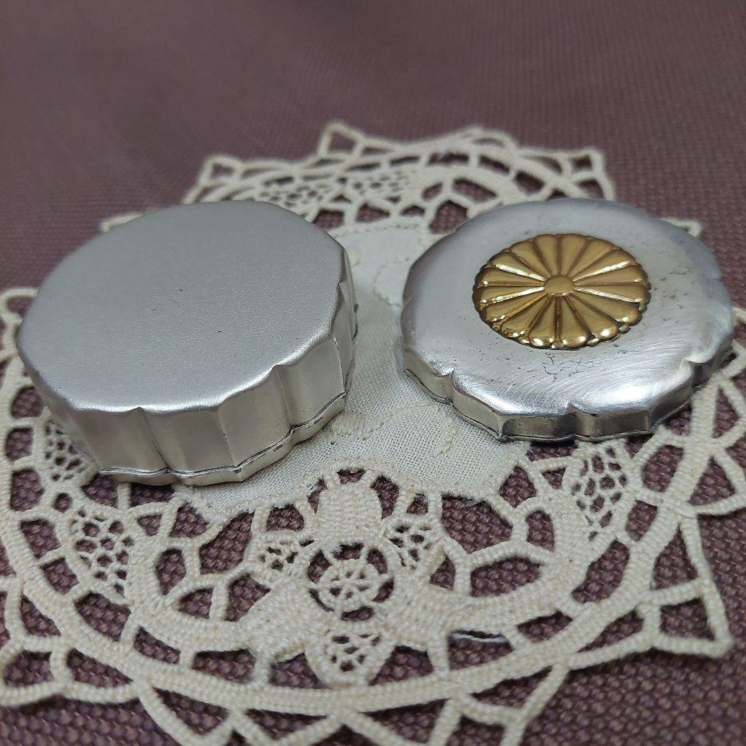 皇室菊花紋章　ボンボニエール＊ 大正２年頃　　奈良中宮寺住職御下賜品