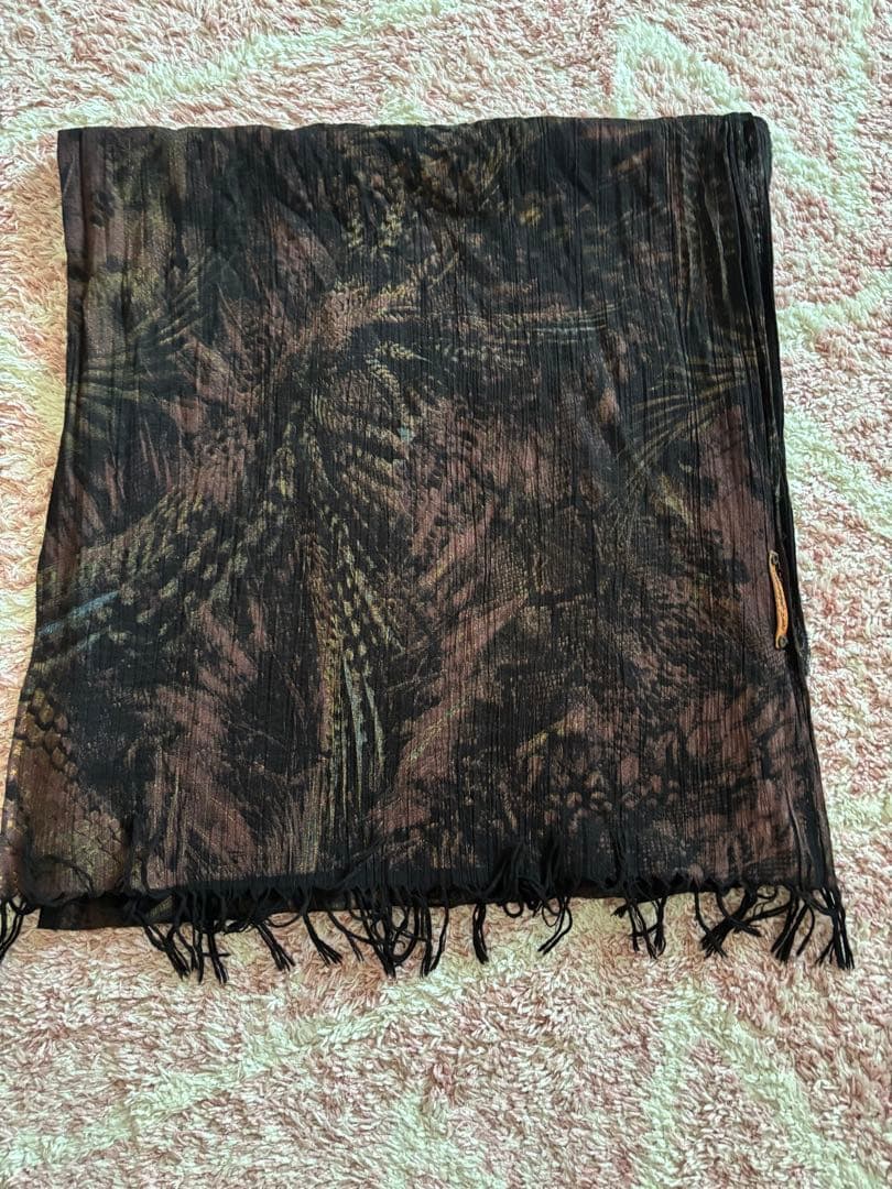 14th Addition フリンジ付きストール