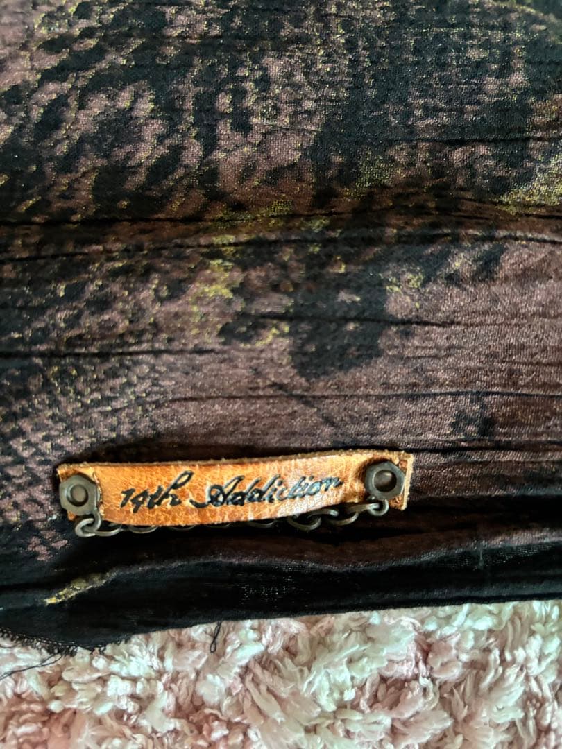 14th Addition フリンジ付きストール