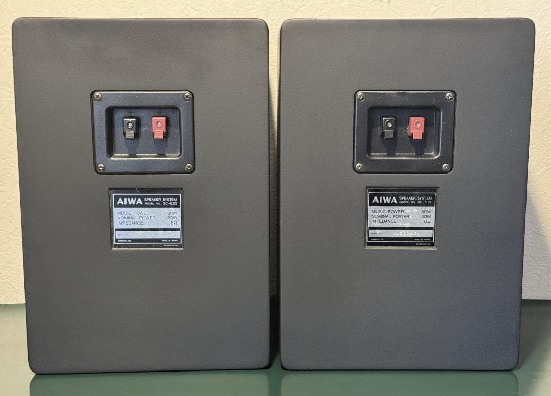 AIWA SC-E22 ウーファーエッジ交換済