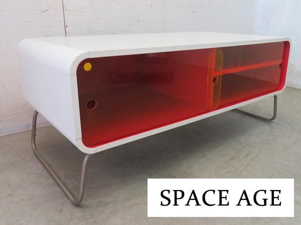 美品■スペースエイジ■60ｓデザイン■ミッドセンチュリー■テレビボード■120幅