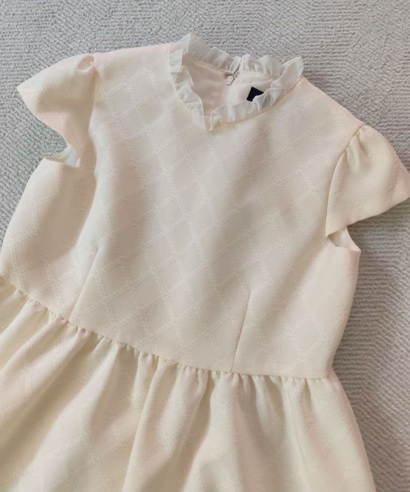 CHOPIN deux ダイヤモンドジャガードアンサンブル 130 フォーマル