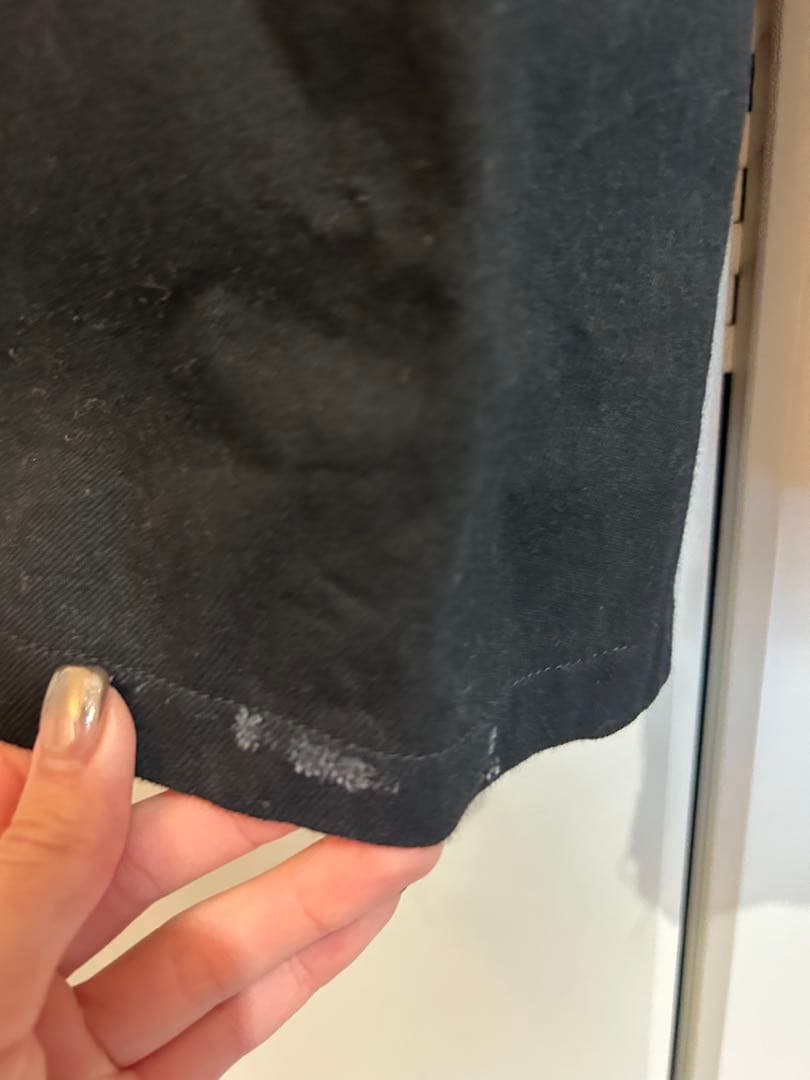 【JOHN LAWRENCE SULIVAN】リジッドワイドデニムパンツ XS