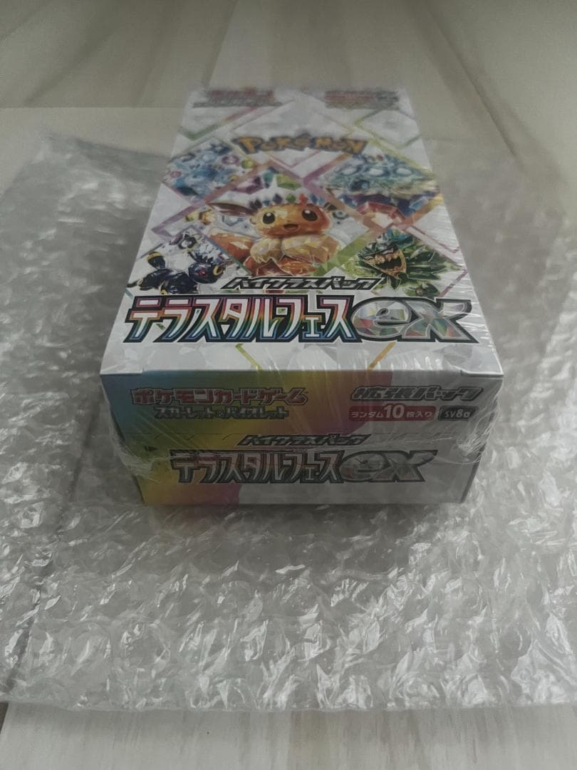 ポケカ 『テラスタルフェスex』未開封ボックス シュリンク付