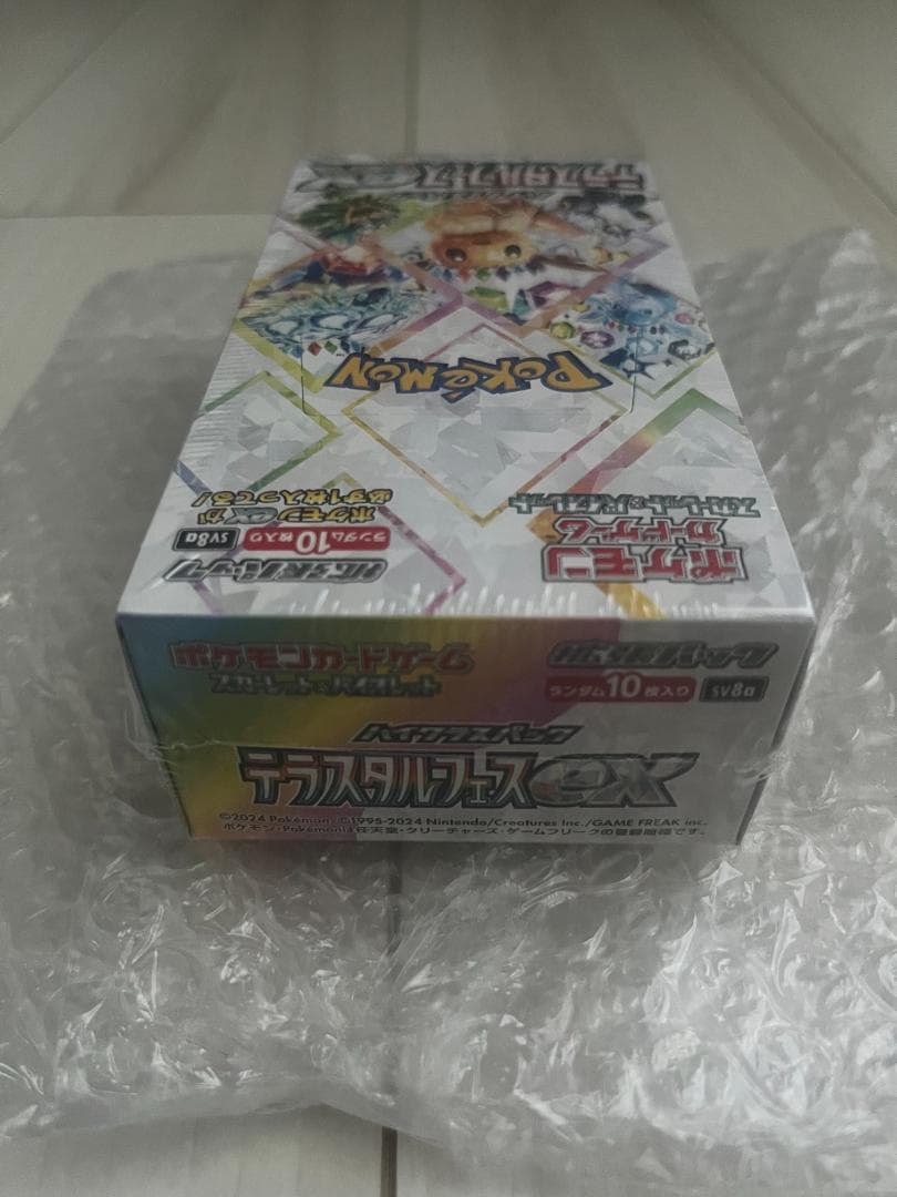 ポケカ 『テラスタルフェスex』未開封ボックス シュリンク付