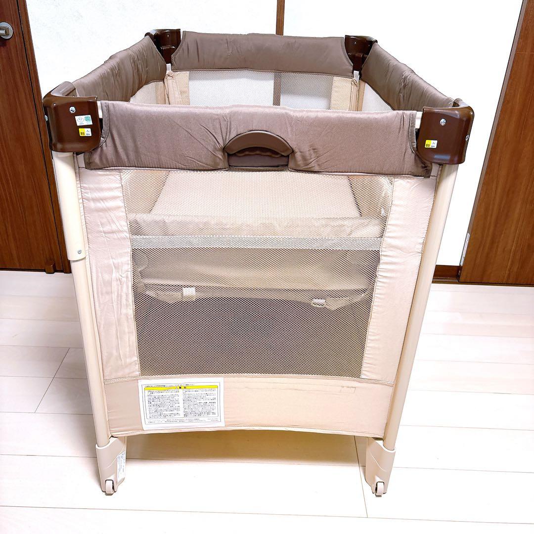 Aprica アップリカ ココネルエアー ベビーベッド 折りたたみ
