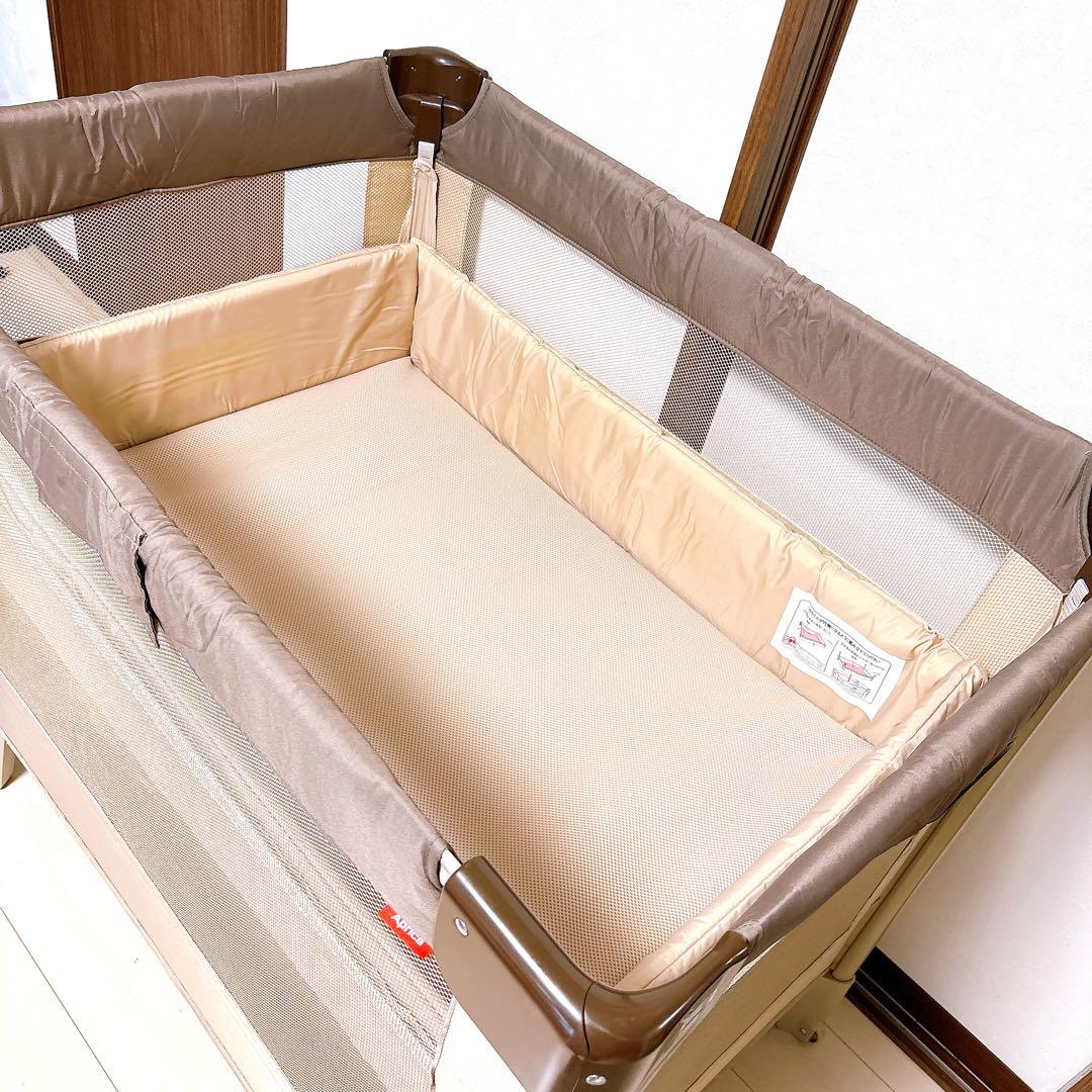 Aprica アップリカ ココネルエアー ベビーベッド 折りたたみ