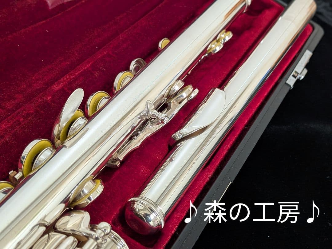 商談中【ここ】頭部管銀製 ヤマハフルートYFL311 Eメカ