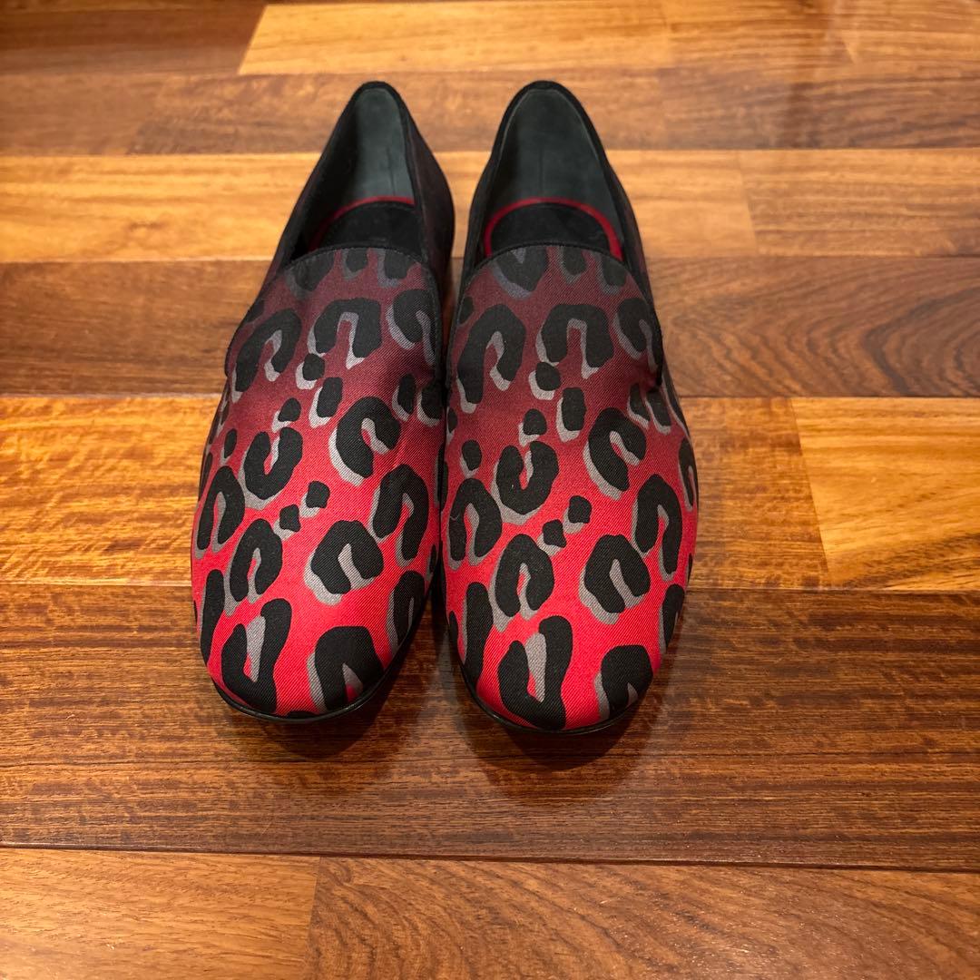 ルイ・ヴィトン レオパード柄 フラットシューズ