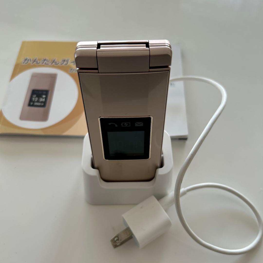 SHARPかんたん携帯11 SIMフリー A207SH 充電器、説明書付き