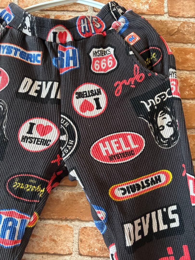 ヒステリックグラマーエックスガールコラボパンツMサイズブラック