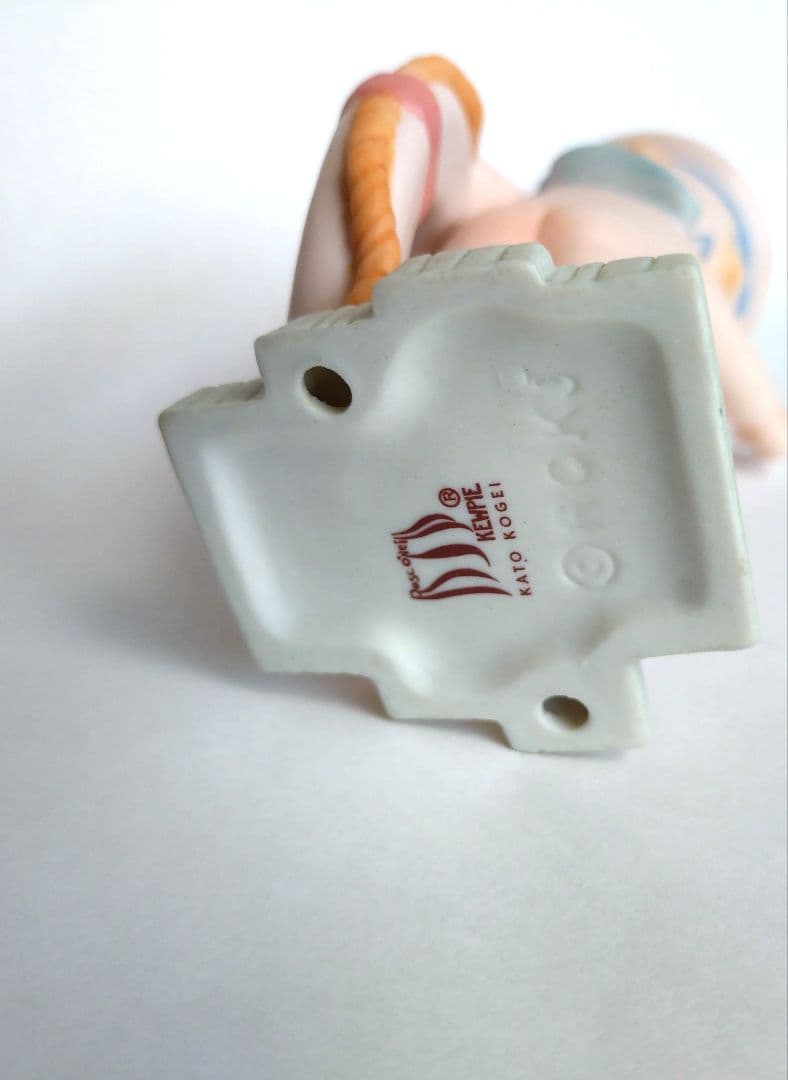 ３点セット　ローズオニール　キユーピー　ビスクドール　陶器　置物