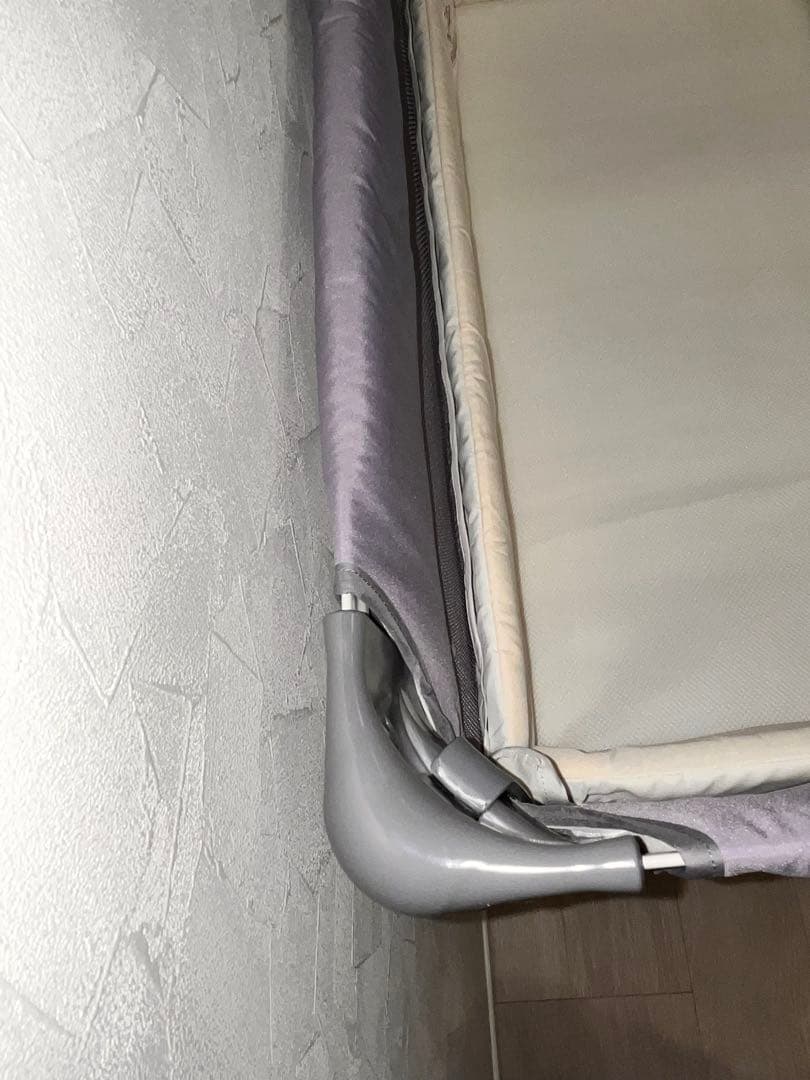 Aprica アップリカ ココネルエアーAB グレーベアー　ベビーベッド