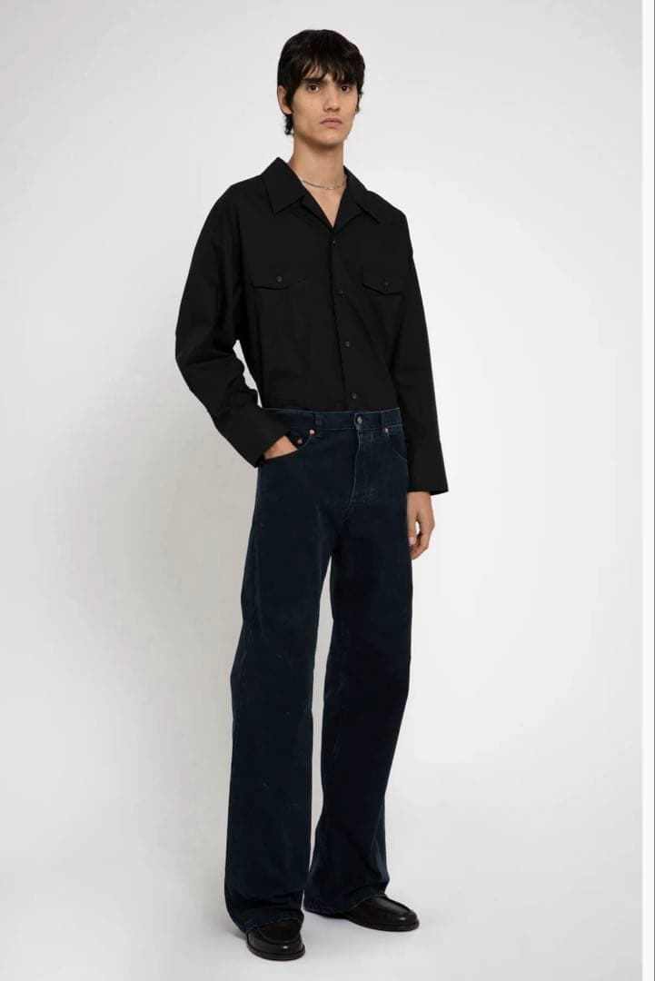 パンツ ROLD SKOV 24aw BOOT CUT-INDIGO VENOSO