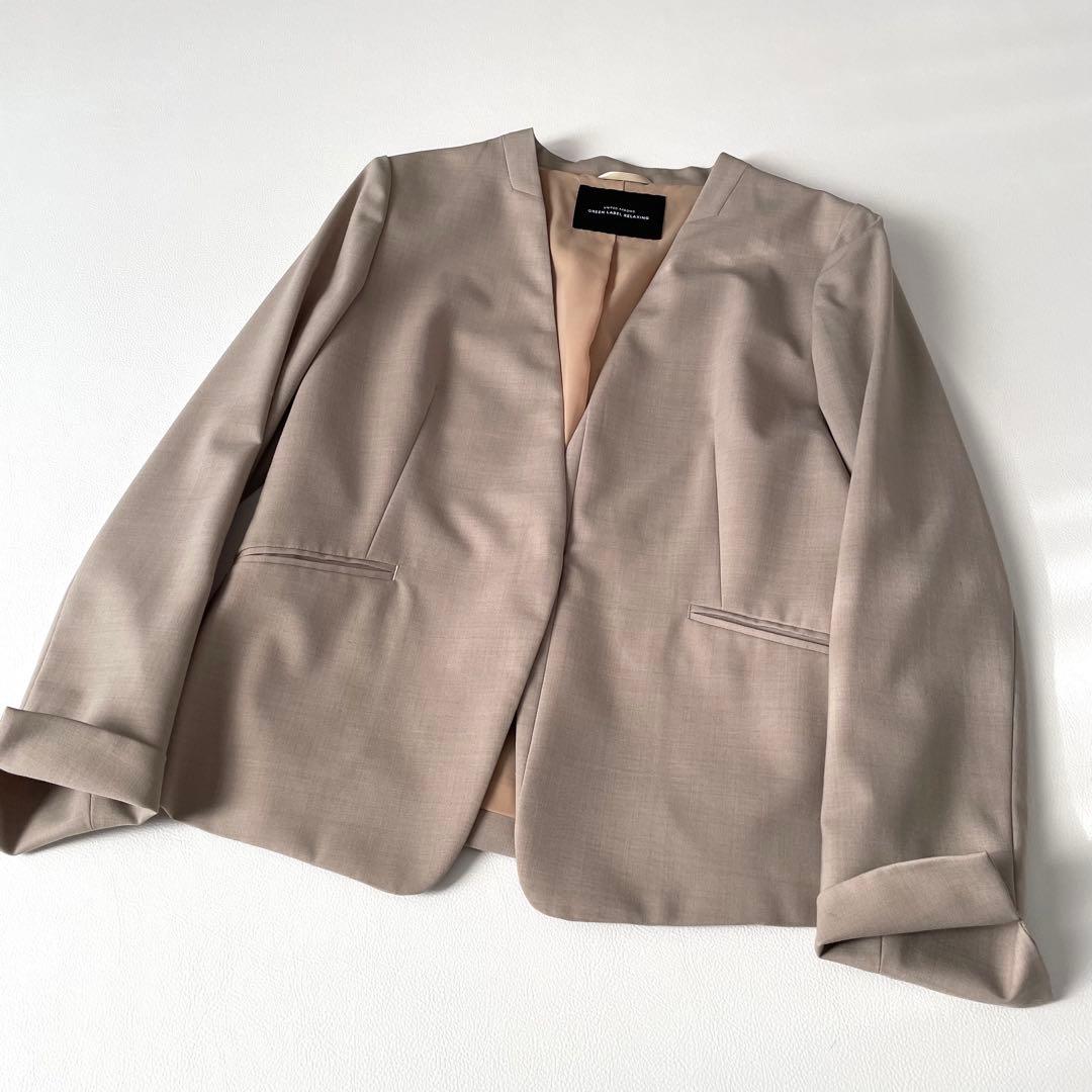 green label relaxing セットアップ スカートスーツ カチリラ