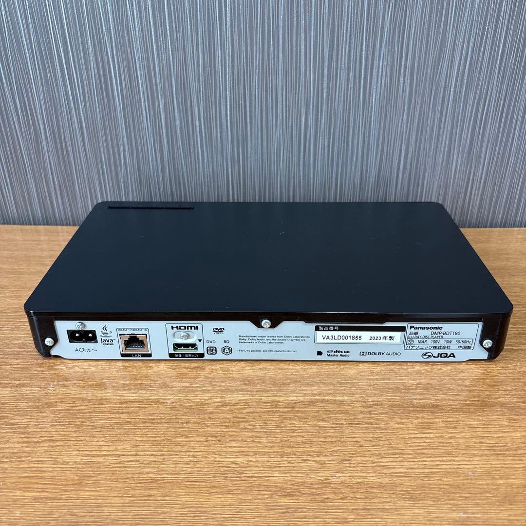 Panasonic ブルーレイプレーヤー ブラック DMP-BDT180