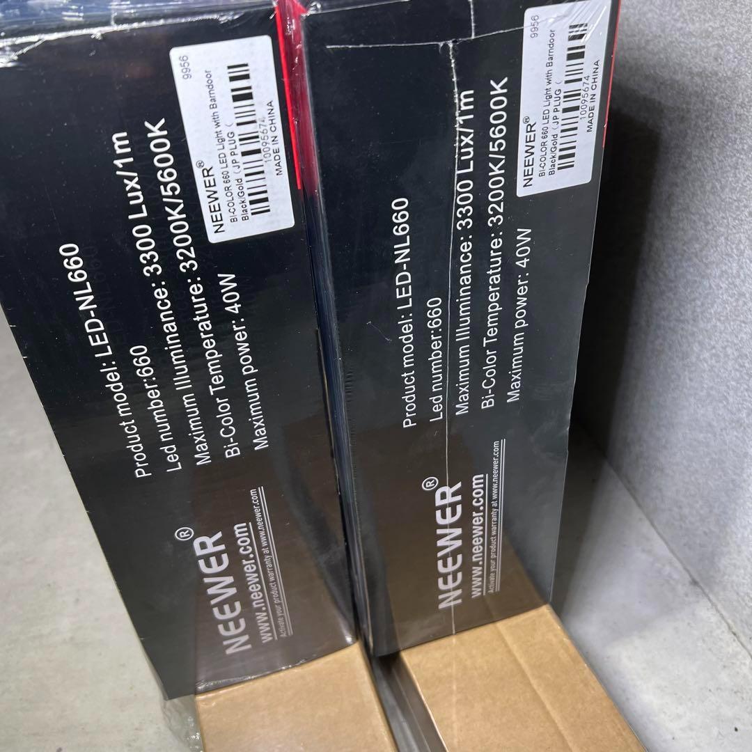 NEEWER NL660 ライトスタンドキット【新品、未使用】