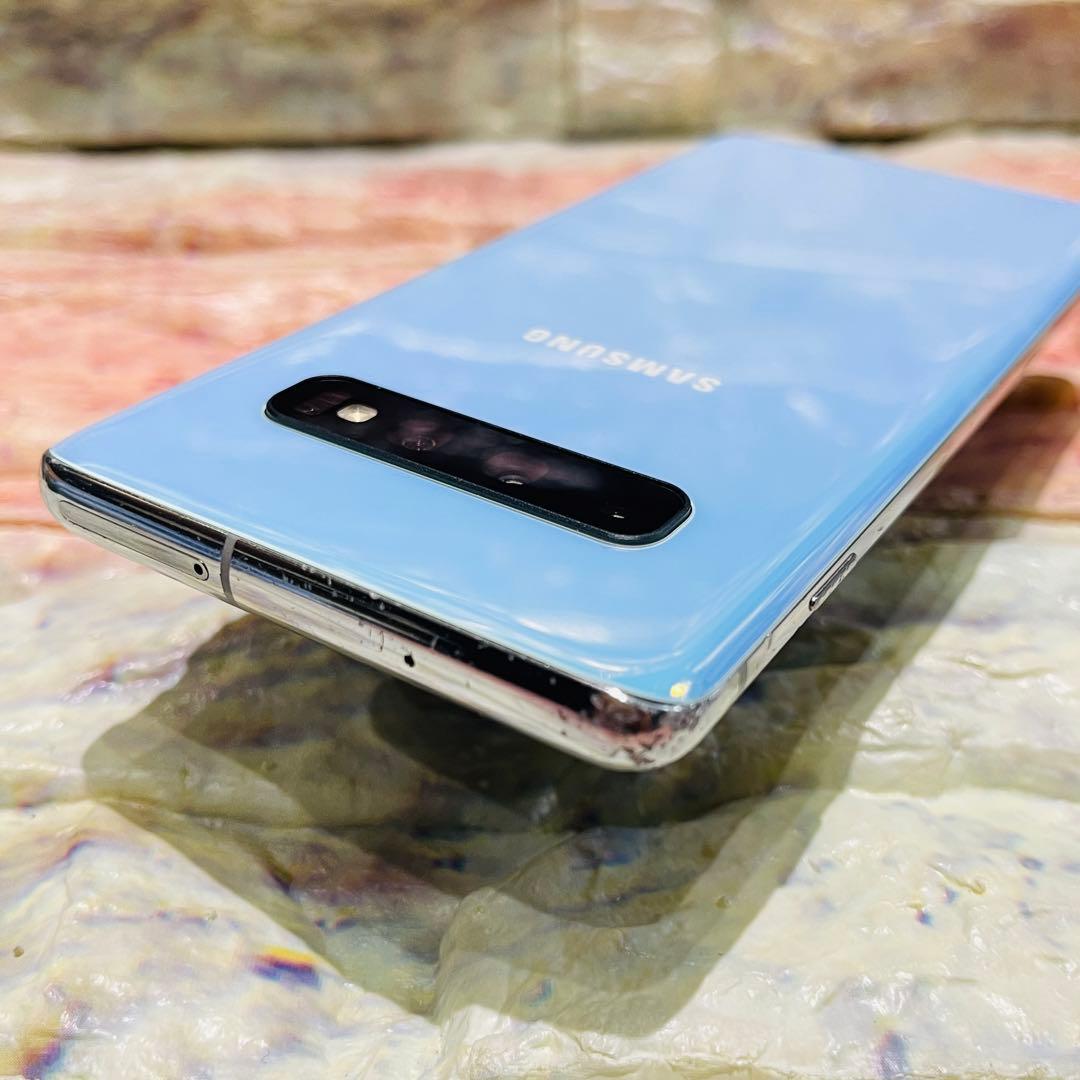 SIMフリー Galaxy S10 128GB プリズムホワイト 電池良好