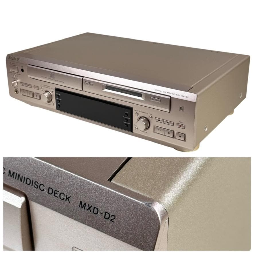◆優良美品◆SONY MXD-D2 MDレコーダー/CDプレーヤー 一体型デッキ