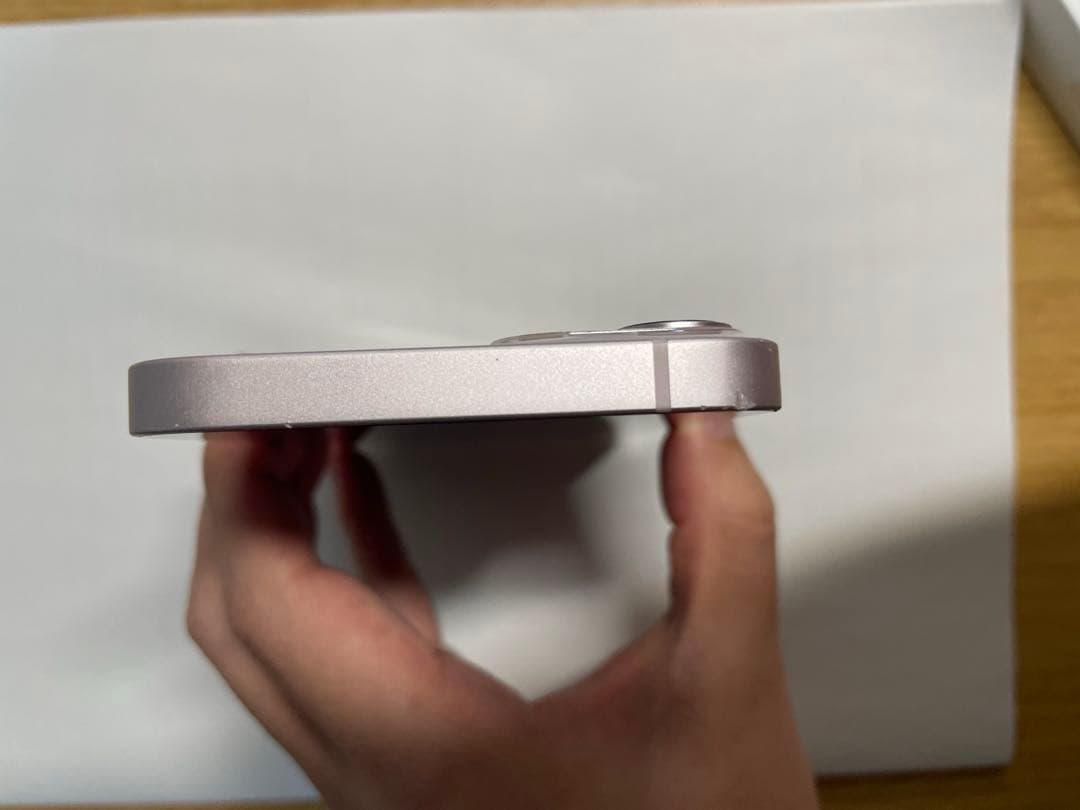 iPhone13 本体 ピンク SIMフリー 128GB付属品　箱付き　ケーブル