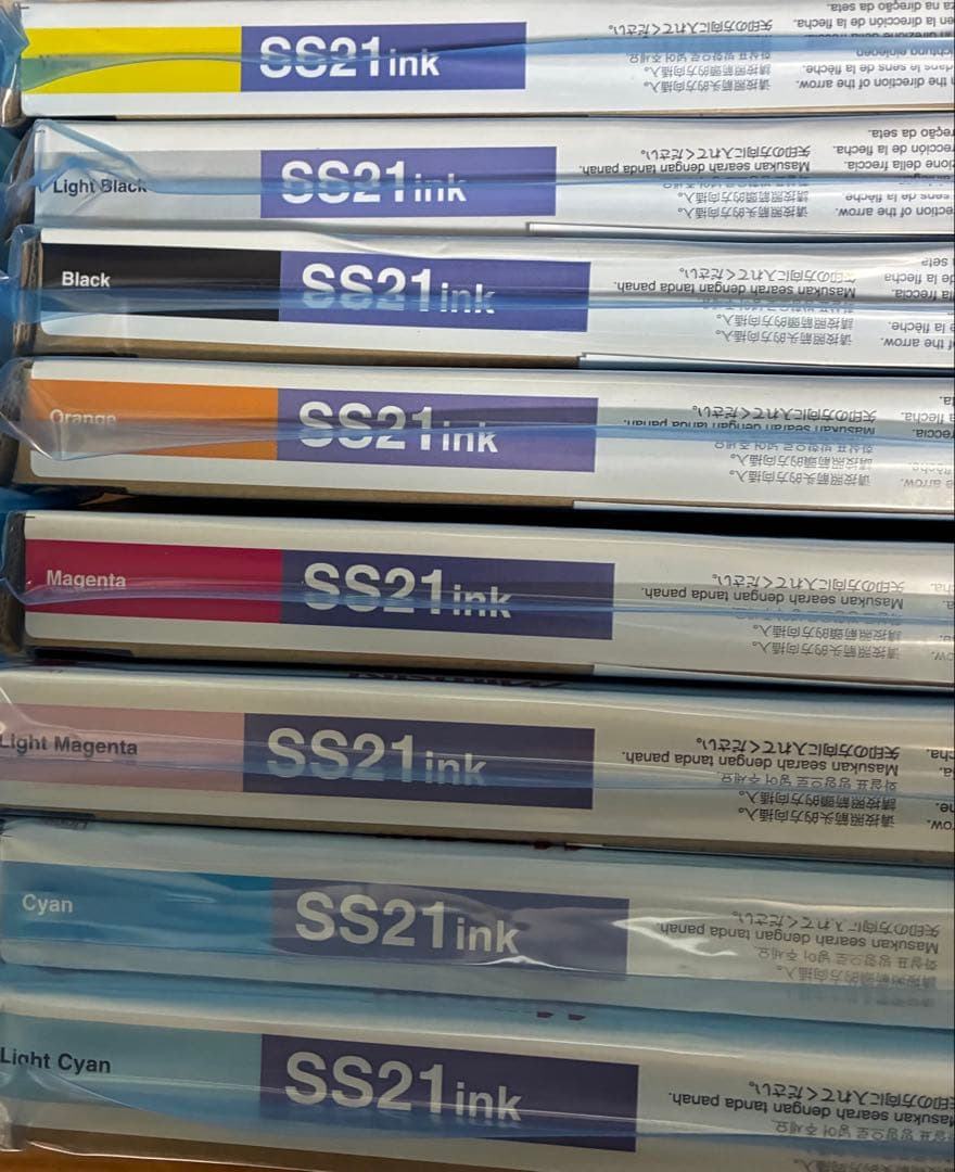 【新品未開封品】Mimaki SS21 ink 440ml 8本セット