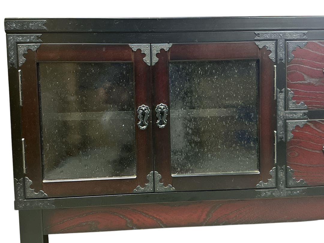 美品　時代箪笥民芸家具レトロ社三丸家具工芸