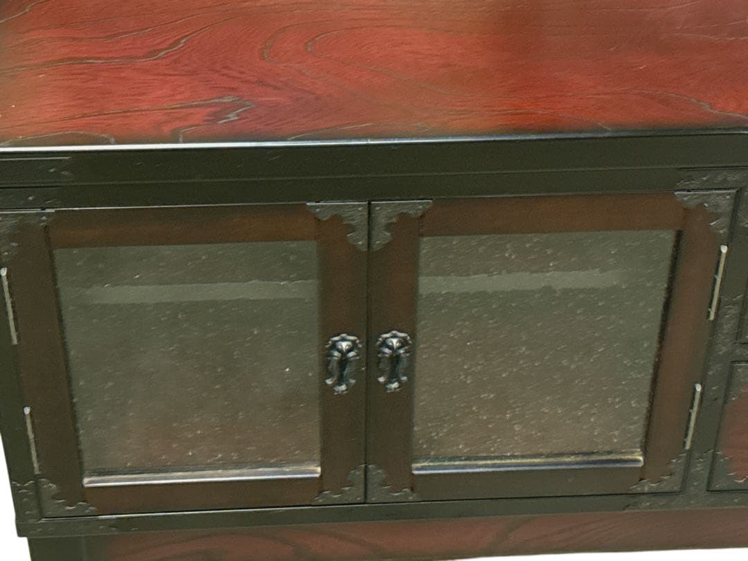 美品　時代箪笥民芸家具レトロ社三丸家具工芸