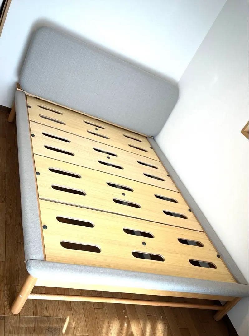 コアラファブリックベッドフレーム ダブル【引き渡し都内】