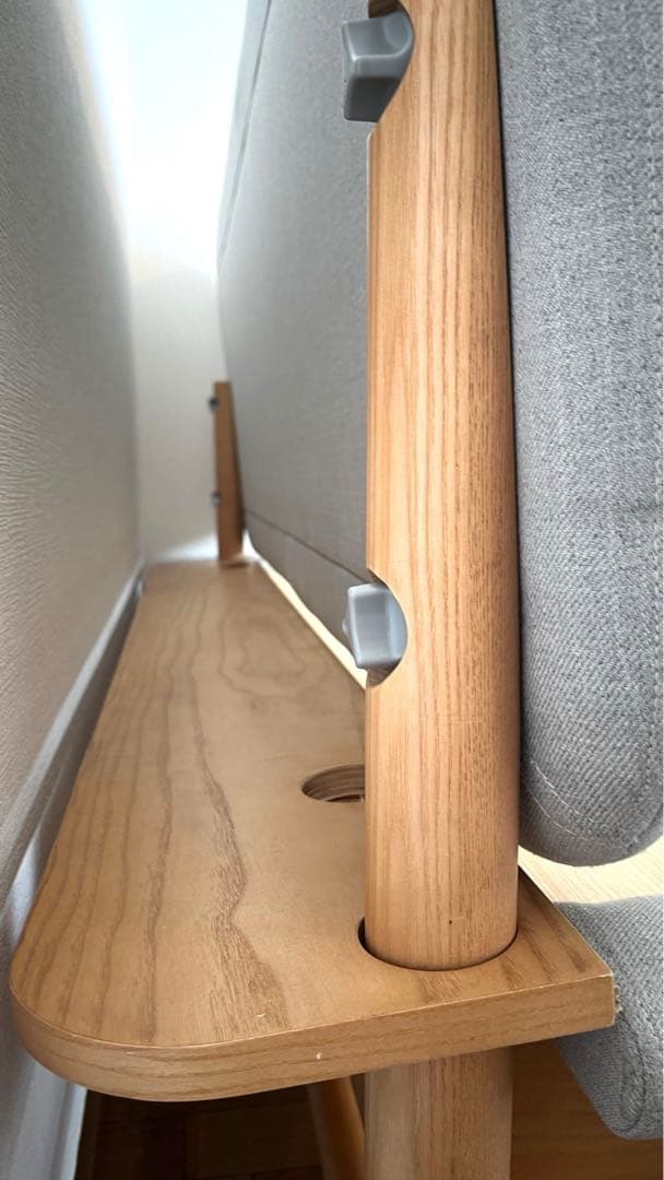 コアラファブリックベッドフレーム ダブル【引き渡し都内】