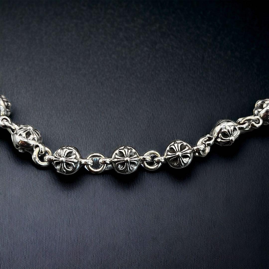 【限定入荷】 クロスボール ウォレットチェーン キーチェーン シルバー 925