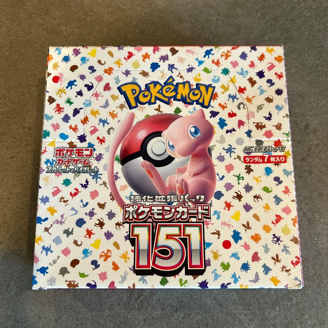 【新品未開封】ポケモンカード 151 ミュウ入り　シュリンク無し