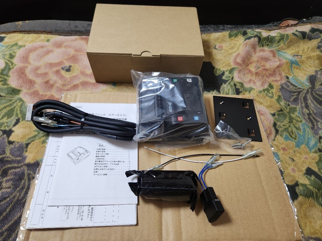 DENSO ETC車載プリンタ XP-650 本体(デンソーウェーブ製未使用)②