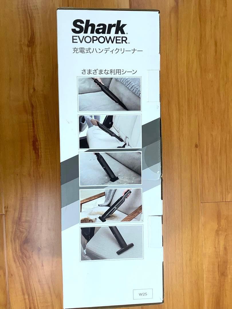 [z429]Shark シャーク W25 ブラック充電式 ハンディクリーナー