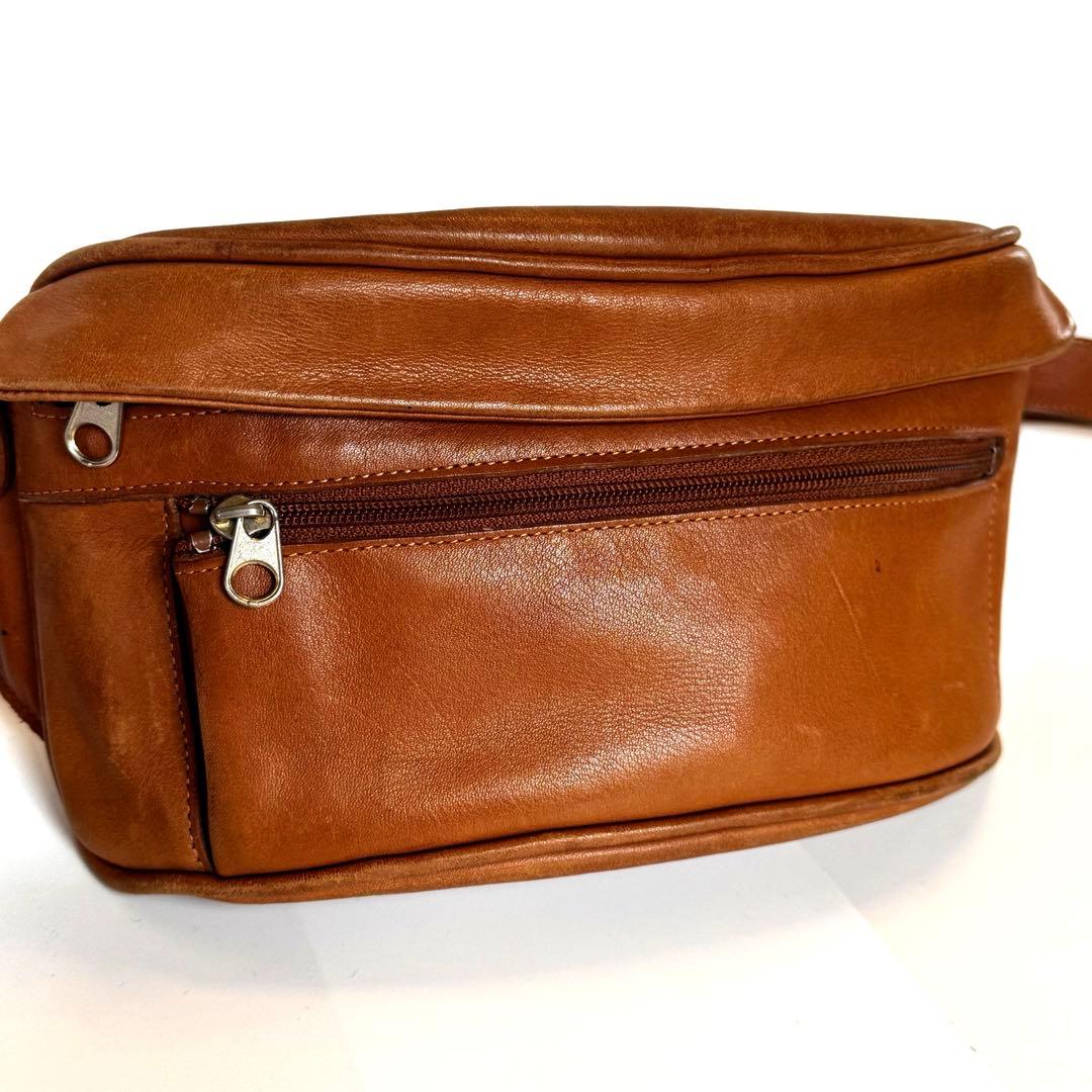 ✨希少・美品✨オールドコーチ ウエストポーチ ショルダーバッグ 茶