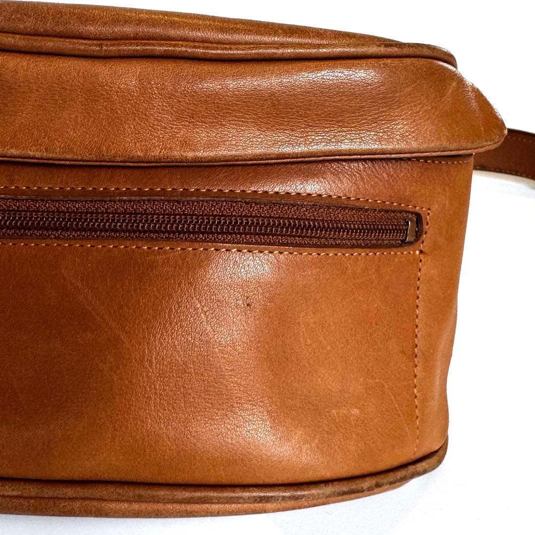 ✨希少・美品✨オールドコーチ ウエストポーチ ショルダーバッグ 茶