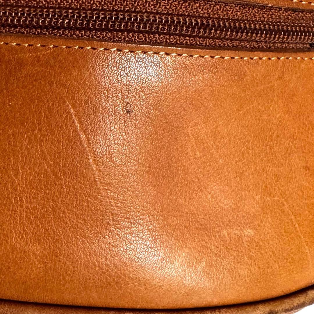 ✨希少・美品✨オールドコーチ ウエストポーチ ショルダーバッグ 茶