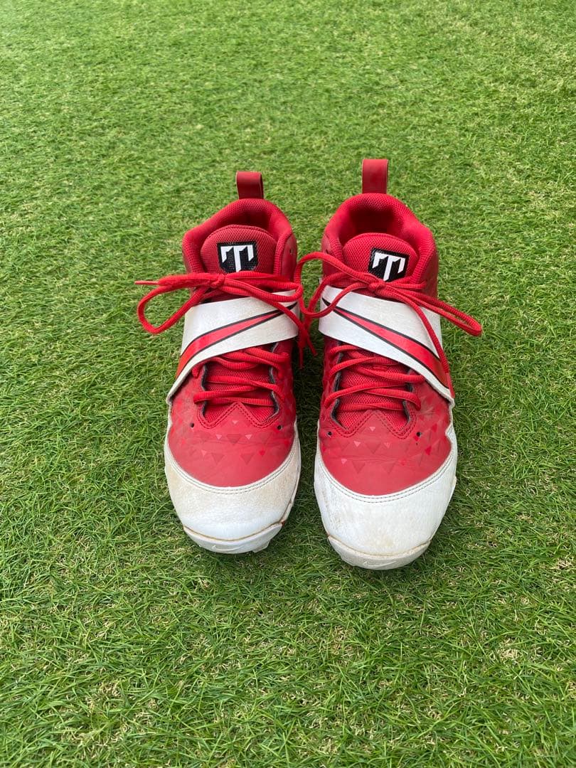 ナイキ/NIKE 野球 スパイク シューズ メンズ レッド ホワイト