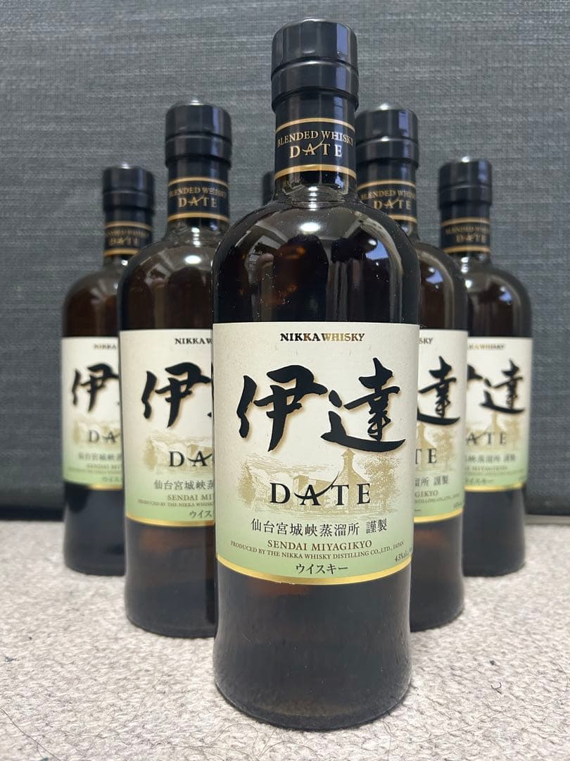 ニッカ 宮城県限定ウイスキー　伊達　宮城蒸溜所700ml 6本セット