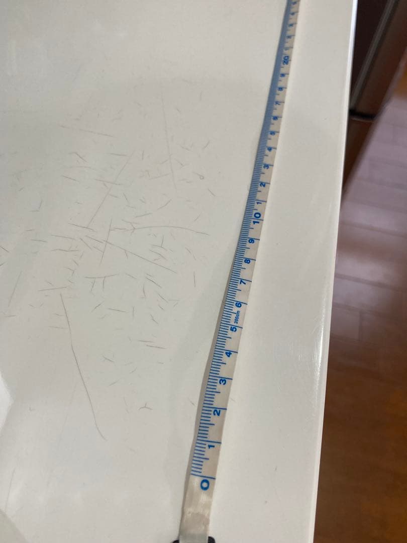 【訳あり・送料込☆】ニトリ 鏡面仕様キッチンカウンター 幅120cmキュリー2白