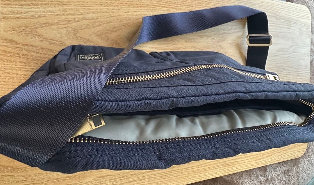 【ほぼ新品】PORTER DRAFT ペーパー ナイロン ショルダーバッグ