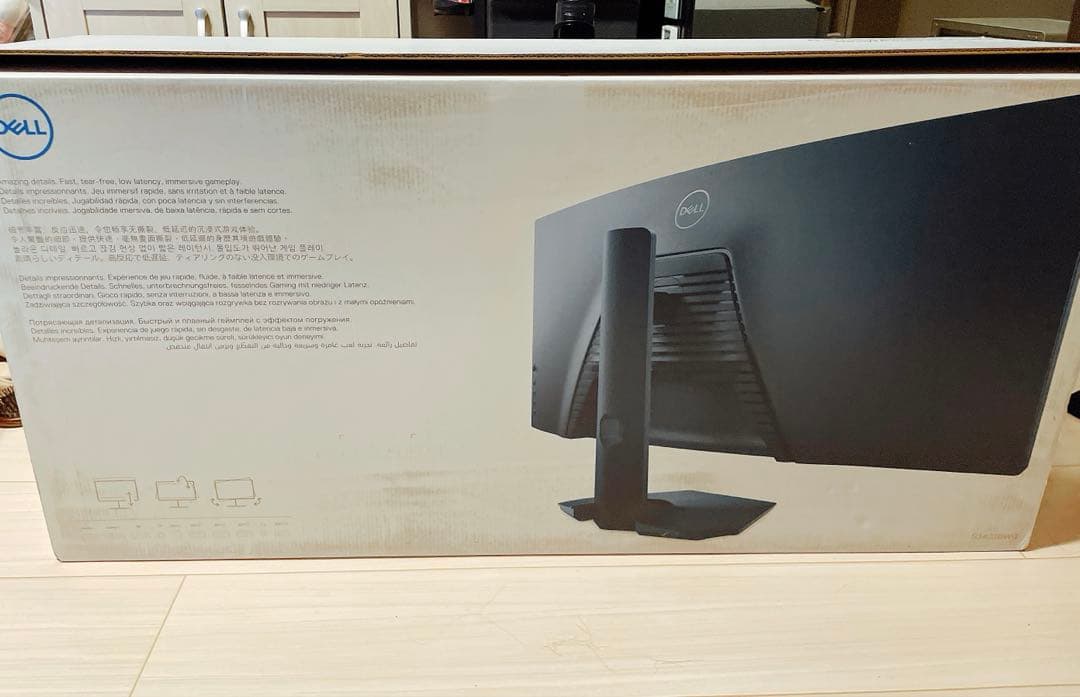 Dell 34 曲面ゲーミングモニター S3422DWG