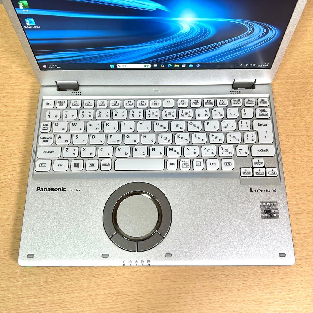 美品 Panasonic Let's note CF-QV9 16GB LTE