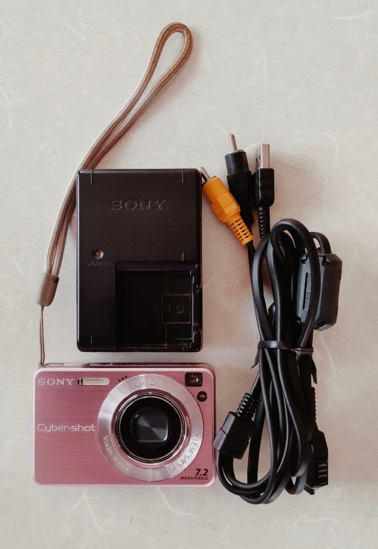 SONY Cyber-shot 7.2メガピクセル ピンク