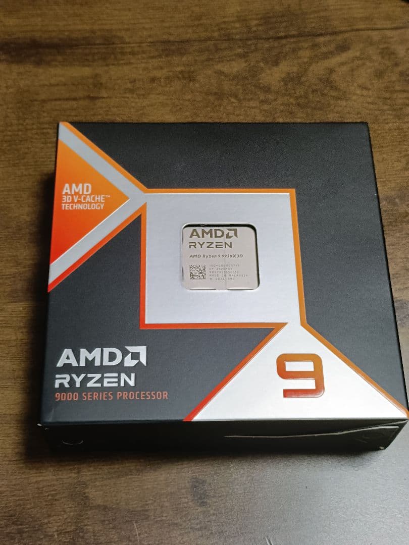 AMD Ryzen 9 9950X3D 16コアプロセッサー