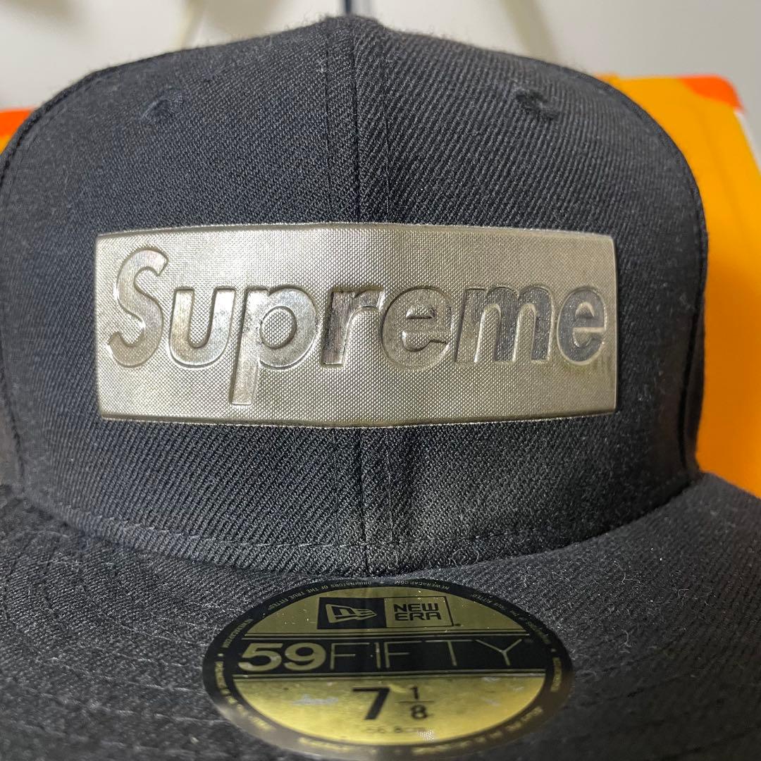 帽子 supreme llic Box Logo New Era Cap