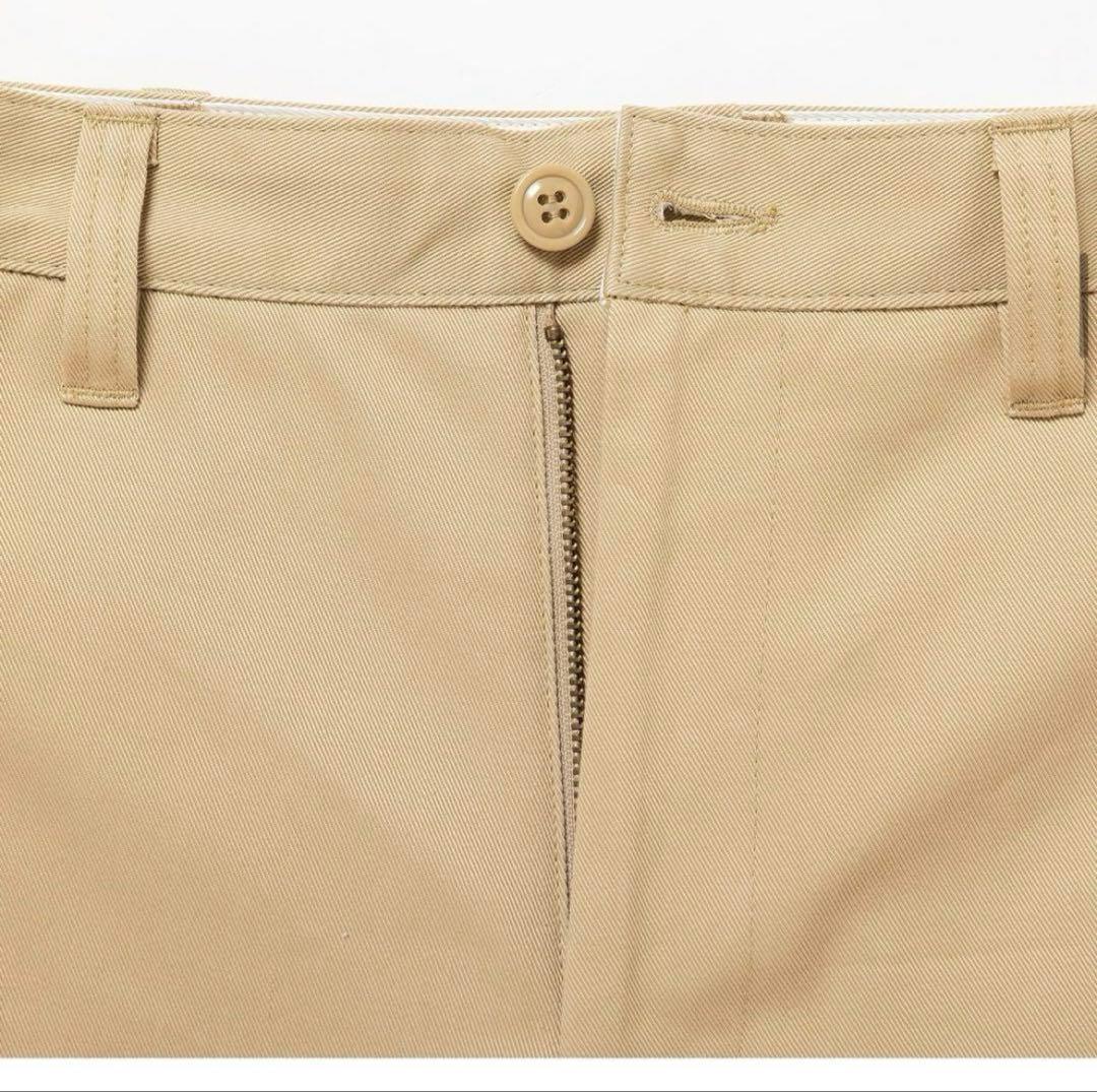 パンツ DESCENDANT ORGANIC COTTON TWILL TROUSERS