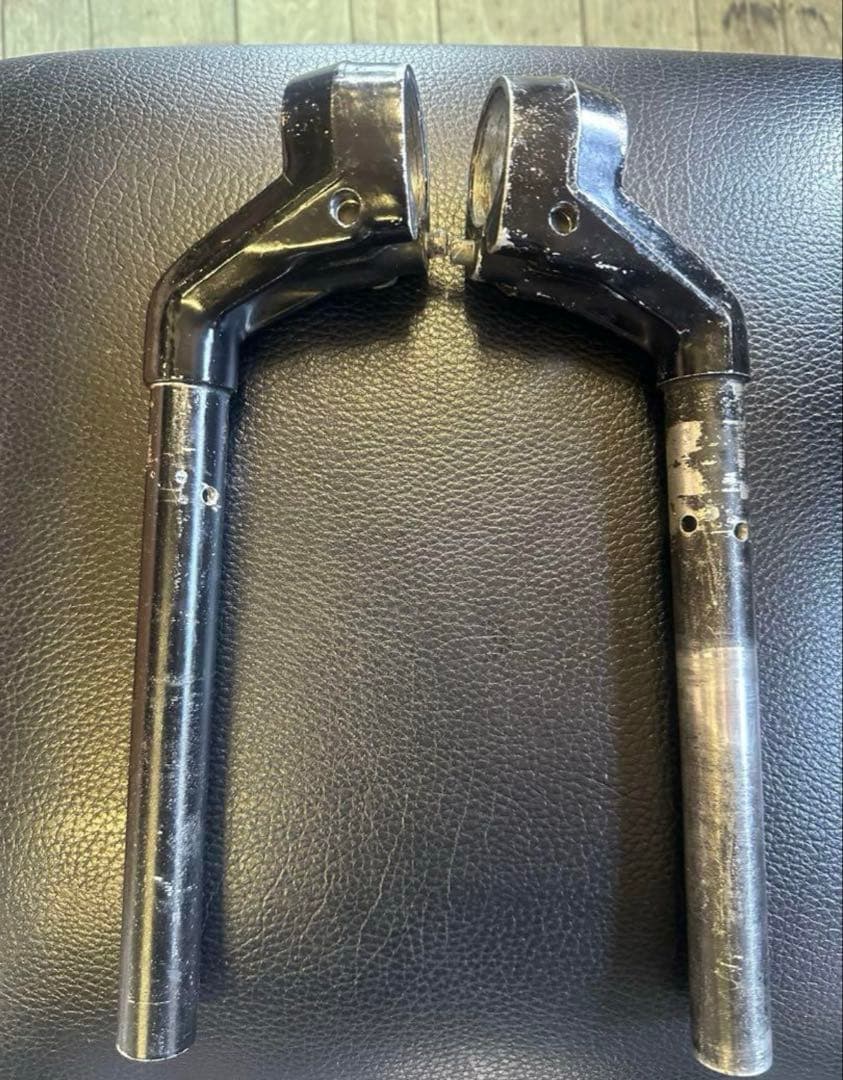 ホンダ純正CBX400F 純正ハンドル　41パイ→35パイ変換キット付き