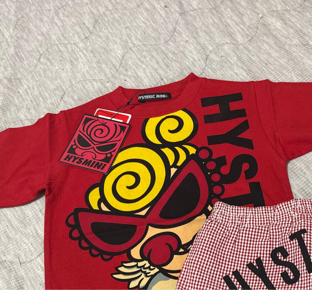 ヒスミニ　WORSHIP ANGEL MINI 半袖Tシャツ　天使